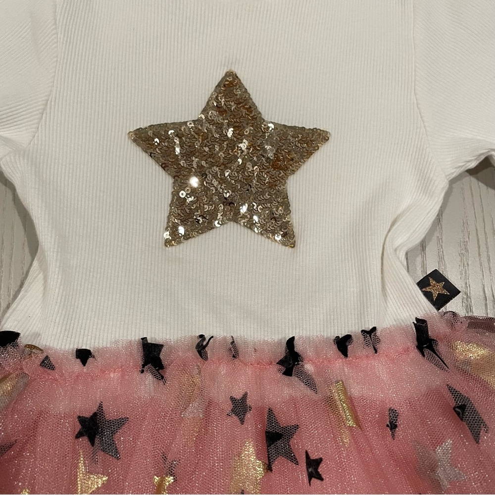 Petite Hailey Mia Star Dress 4T - Picture 4 of 6